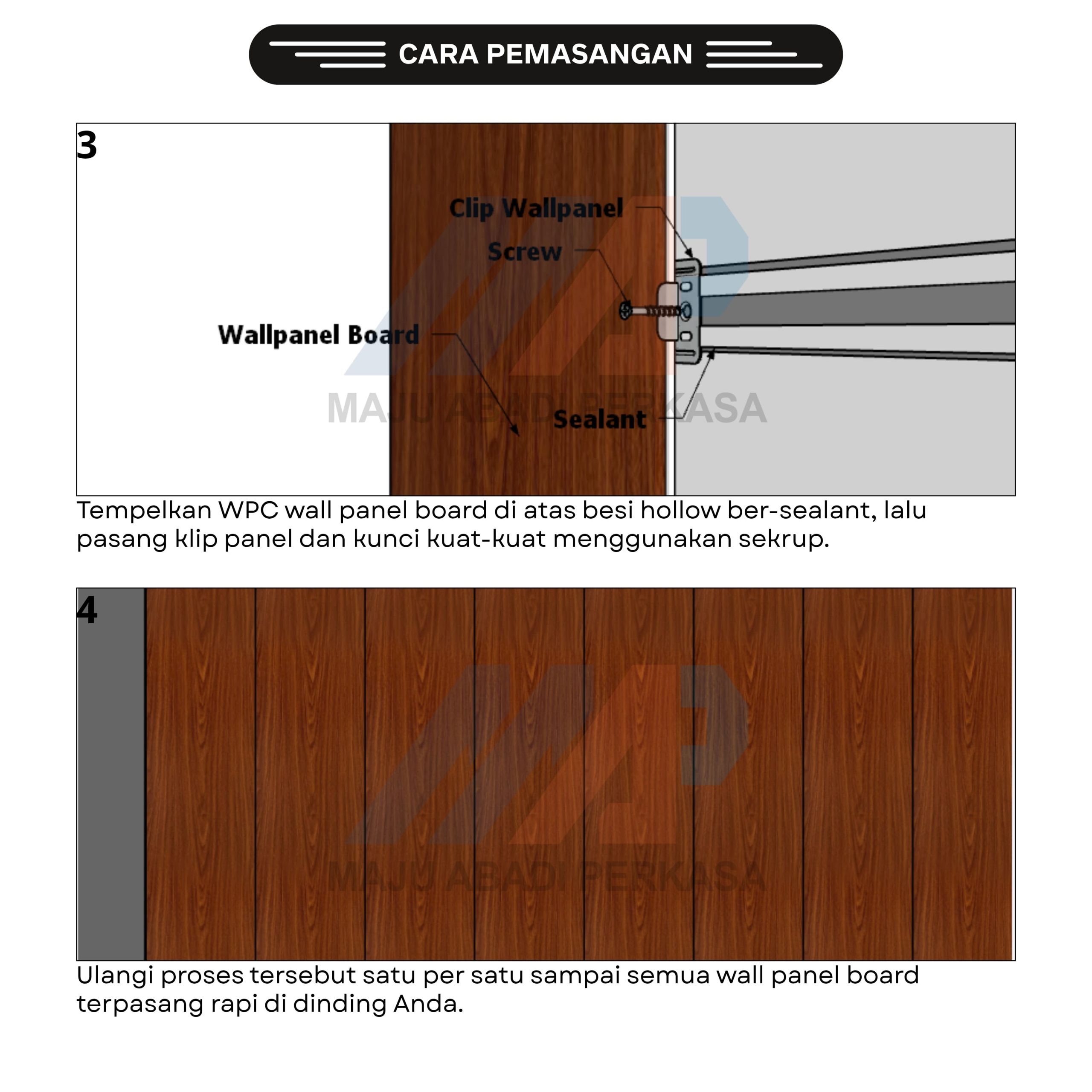 Wall Panel Board (40cm) - Image 5